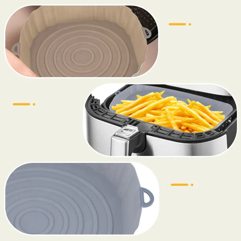 Forma de Silicone Para Air Fryer